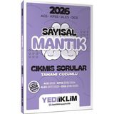 Yediiklim 2026 AGS KPSS ALES DGS Sayısal Mantık Tamamı Çözümlü Çıkmış Sorular