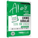 Yediiklim 2026 ALES Sayısal Sözel Yetenek Tamamı Çözümlü Son 10 Sınav Çıkmış Sorular