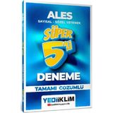 Yediiklim 2026 Ales Sayısal - Sözel Yetenek Tamamı Çözümlü Süper 5`li Deneme