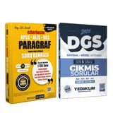 Yediiklim 2026 DGS Son 5 Yıl Çıkmış Sorular ve Pegem Ezberbozan Paragraf Soru Bankası Seti 2 Kitap