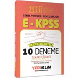 Yediiklim 2026 EKPSS Genel Yetenek Genel Kültür Tüm Adaylar İçin Tamamı Çözümlü 10 Deneme