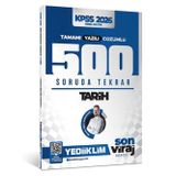 Yediiklim 2026 Kpss-Ags Son Viraj Serisi Tarih Tamamı Yazılı Çözümlü 500 Soruda Genel Tekrar Kampı Ahmet Uğur Karakuza