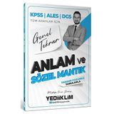 Yediiklim 2026 KPSS ALES DGS Anlam ve Sözel Mantık Genel Tekrar Soru Bankası Çözümlü - Mustafa Onur Bozkuş Yediiklim Yayınları
