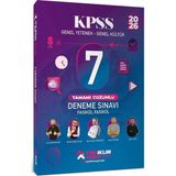 Yediiklim 2026 Kpss Atölye Serisi Genel Yetenek Genel Kültür Fasikül Fasikül 7 Deneme Sınavı Tamamı Çözümlü