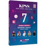 Yediiklim 2026 Kpss Atölye Serisi Gy-gk Fasikül Fasikül 7 Deneme Sınavı Tamamı Çözümlü