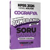 Yediiklim 2026 KPSS Coğrafya Bumerang Soru Bankası Çözümlü