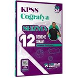 Yediiklim 2026 KPSS Coğrafya Seizma 12 Deneme Atölye Serisi Çözümlü - Hakan Topcan Yediiklim Yayınları