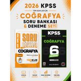 Yediiklim 2026 KPSS Coğrafya Soru Dünyası & KPSS Coğrafya 6 Deneme EVP Akademi