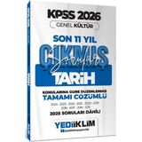 Yediiklim 2026 Kpss Genel Kültür Tarih Konularına Göre Tamamı Çözümlü Son 11 Yıl Çıkmış Sorular
