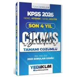 Yediiklim 2026 Kpss Genel Yetenek Genel Kültür Çıkmış Sorular Son 4 Yıl Çözümlü Yediiklim Yayınları
