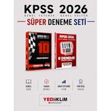 Yediiklim 2026 KPSS Genel Yetenek Genel Kültür Tamamı Çözümlü 18 li Deneme Seti