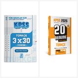 Yediiklim 2026 KPSS Genel Yetenek Türkçe Tamamı Çözümlü 20 + 3 Deneme Seti Yediiklim ve Bigelio Yayı