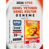 Yediiklim 2026 KPSS GKGY Ortaöğretim-Önlisans 5 Deneme & EVP Akademi KPSS Tüm Dersler 32 Deneme Seti