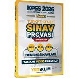 Yediiklim 2026 KPSS Lisans GY-GK Türkiye Geneli Sınav Provası TG-11 TG-12 TG-13
