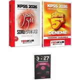 Yediiklim 2026 Kpss Lise Ortaöğretim Ön Lisans Işin Özü Soru Bankası + 5 Deneme 2 Li Set