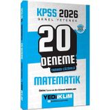 Yediiklim 2026 Kpss Matematik 20 Deneme Çözümlü Yediiklim Yayınları
