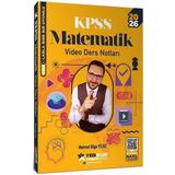 Yediiklim 2026 KPSS Matematik Atölye Video Ders Notları - Mehmet Bilge Yıldız Yediiklim Yayınları