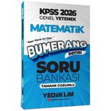 Yediiklim 2026 KPSS Matematik Bumerang Soru Bankası Çözümlü