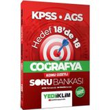 Yediiklim 2026 KPSS MEB-AGS Coğrafya Hedef 18 de 18 Konu Özetli Soru Bankası - Hakan Bileyen Yediiklim Yayınları