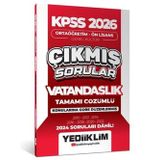 Yediiklim 2026 KPSS Ortaöğretim Ön Lisans Genel Kültür Vatandaşlık Tamamı Çözümlü Çıkmış Sorular