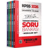 Yediiklim 2026 KPSS Ortaöğretim Ön Lisans Genel Yetenek Genel Kültür Tamamı Çözümlü Modüler Soru Bankası Seti