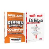 Yediiklim 2026 Kpss Ortaöğretim Önlisans Coğrafya Konularına Göre Çıkmış Sorular ve Akm Dil Bilgisi Soru Bankası Seti 2 Kitap
