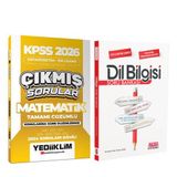 Yediiklim 2026 KPSS Ortaöğretim Önlisans Matematik Konularına Göre Çıkmış Sorular ve AKM Dil Bilgisi Soru Bankası Seti 2