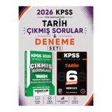 Yediiklim 2026 KPSS Ortaöğretim-Önlisans Tarih Çıkmış Sorular & KPSS Tarih 6 Deneme EVP Akademi Seti