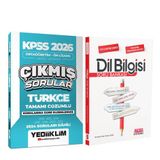Yediiklim 2026 KPSS Ortaöğretim Önlisans Türkçe Konularına Göre Çıkmış Sorular ve AKM Dil Bilgisi Soru Bankası Seti 2 Ki