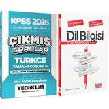 Yediiklim 2026 Kpss Ortaöğretim Önlisans Türkçe Konularına Göre Çıkmış Sorular ve Akm Dil Bilgisi Soru Bankası Seti 2 Kitap