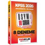 Yediiklim 2026 KPSS ÖSYM NE SORAR Ortaöğretim Ön Lisans Tamamı Çözümlü Fasikül 8 Deneme