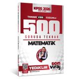 Yediiklim 2026 Kpss Son Viraj Serisi Matematik Tamamı Video Çözümlü 500 Soruda Genel Tekrar Kampı Mehmet Bilge Yıldız