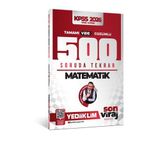 Yediiklim 2026 KPSS Son Viraj Serisi Matematik Tamamı Video Çözümlü 500 Soruda Genel Tekrar Kampı