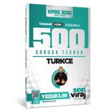 Yediiklim 2026 Kpss Son Viraj Serisi Türkçe Tamamı Video Çözümlü 500 Soruda Genel Tekrar Kampı Yusuf Bayraktar