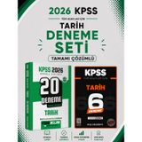 Yediiklim 2026 KPSS Tarih 20 Deneme & KPSS Tarih 6 Deneme EVP Akademi Seti
