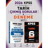 Yediiklim 2026 KPSS Tarih Tüm Sınavlar Çıkmış Sorular & KPSS Tarih 6 Deneme EVP Akademi Seti