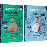 Yediiklim 2026 KPSS Tarih ve Coğrafya Atölye Video Ders Notları Seti 2 Kitap