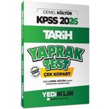 Yediiklim 2026 KPSS Tarih Yaprak Test