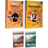 Yediiklim 2026 KPSS Türkçe + Matematik Atölye Video Ders Notları 2 li Set Yediiklim Yayınları