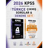 Yediiklim 2026 KPSS Türkçe Son 11 Yıl Çıkmış Sorular & KPSS Türkçe 4 Deneme EVP Akademi