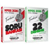 Yediiklim 2026 Kpss Türkçe Soru Bankası + 22 Deneme 2 Li Set