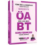Yediiklim 2026 MEB AGS ÖABT Türk Dili Ve Edebiyatı Öğretmenliği Berceste Tamamı Çözümlü Soru Bankası
