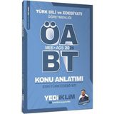 Yediiklim 2026 Meb Ags Öabt Türk Dili ve Edebiyatı Öğretmenliği Eski Türk Edebiyatı Konu Anlatımı