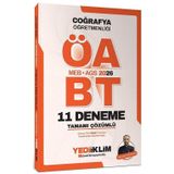 Yediiklim 2026 Öabt Meb-Ags Coğrafya Öğretmenliği 11 Deneme Çözümlü - Ramazan Kocakaya Yediiklim Yayınları