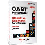 Yediiklim 2026 Öabt Meb-Ags Ilköğretim-Lise Matematik Olasılık ve Geometri Soru Bankası Çözümlü