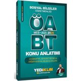 Yediiklim 2026 Öabt Meb-Ags Sosyal Bilgiler Öğretmenliği Coğrafya - Siyaset Bilimi ve Diğer Sosyal Bilim Alanları Konu Anlatımı - Yasin Korkut Yediiklim Yayınları
