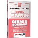 Yediiklim 2027 AGS KPSS ALES DGS Sözel Mantık Tamamı Çözümlü Çıkmış Sorular