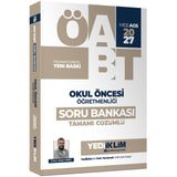 Yediiklim 2027 MEB AGS ÖABT Okul Öncesi Öğretmenliği Tamamı Çözümlü Soru Bankası