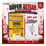 Yediiklim AGS KPSS ALES DGS Tüm Adaylar İçin Paragraf Çıkmış Sorular ve AKM Dil Bilgisi Soru Bankası Seti 2 Kitap