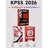 Yediiklim +CBA 2026 KPSS Tüm Dersler GKGY 20 Deneme & ÖSYM Ne Sorar 8 Deneme Seti